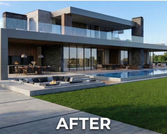after_modern_pool_house